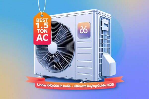 Best 1.5 Ton AC : Under ₹40,000 in India (Buying Guide 2025)